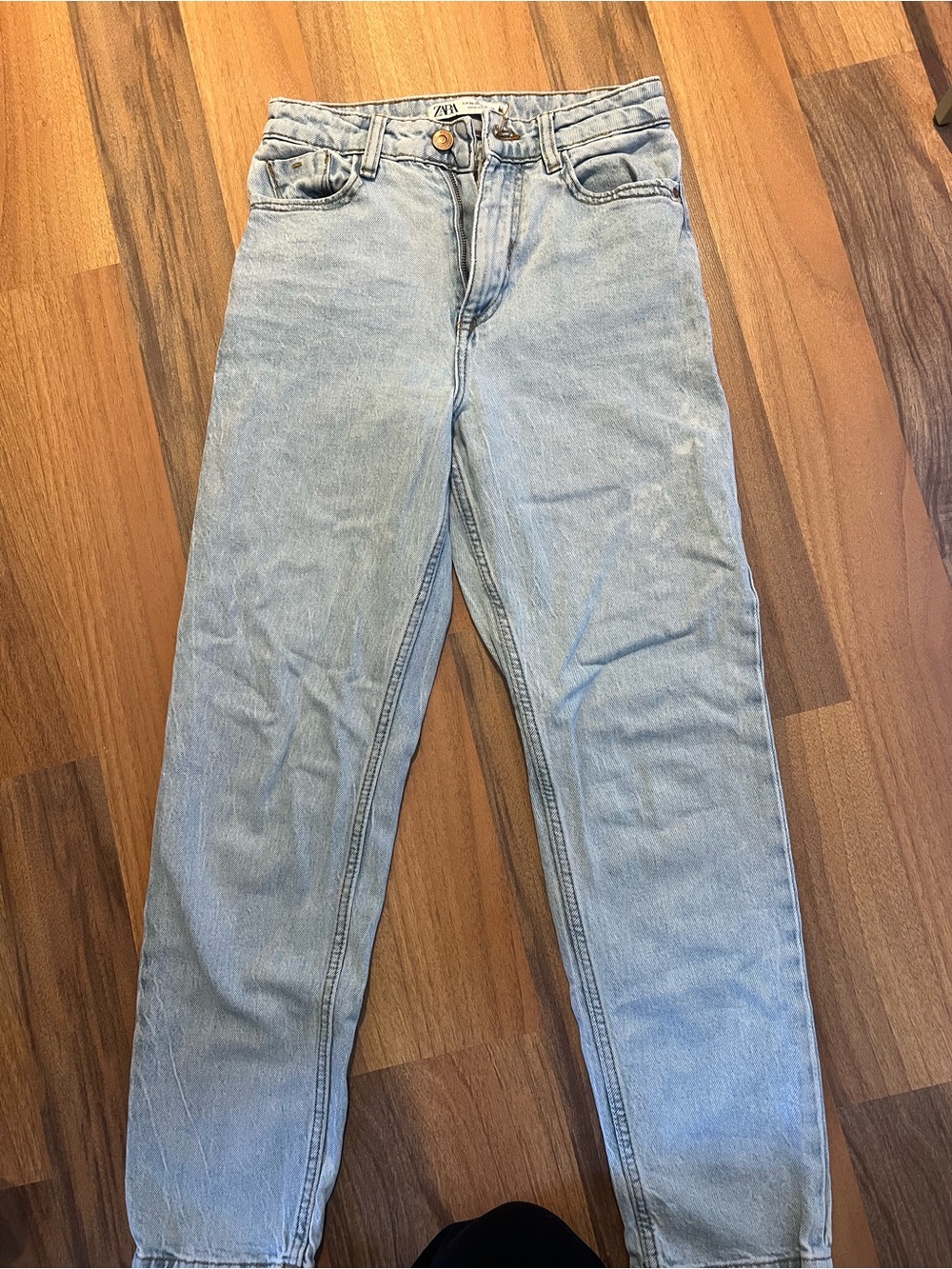 Zara straight jeans
